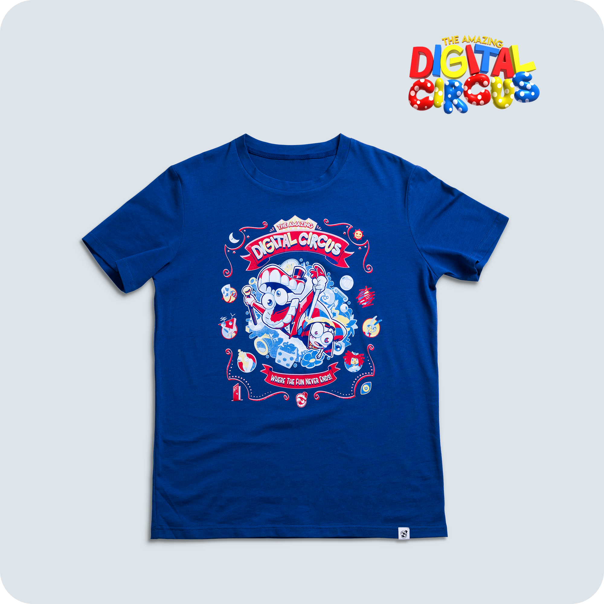 Retro Digital Carnival T-Shirt | 90s Video Game Tee | Unisex Oversized Fit