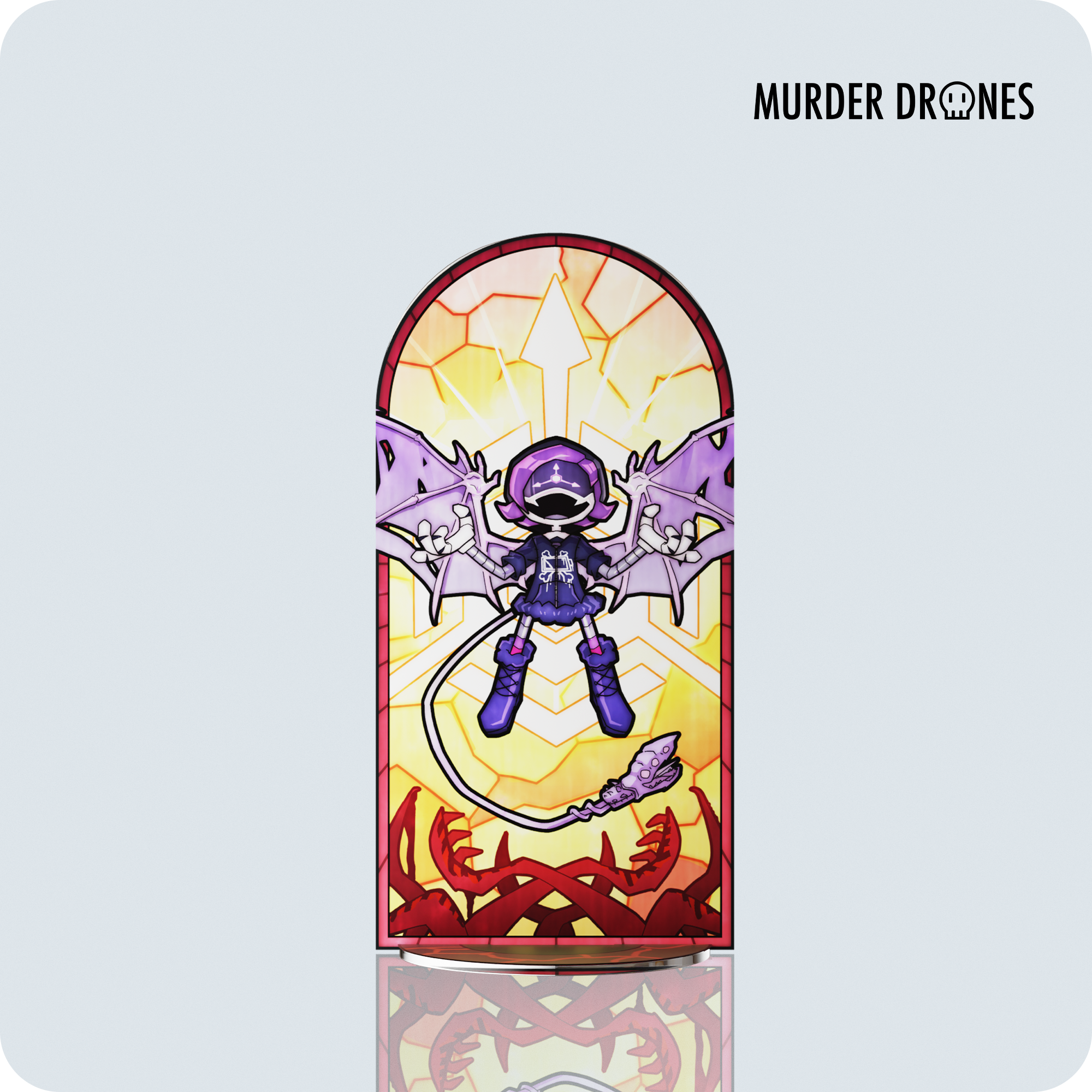 Uzi Solver Acrylic Stand for Collectors | Heavenly Battle Set