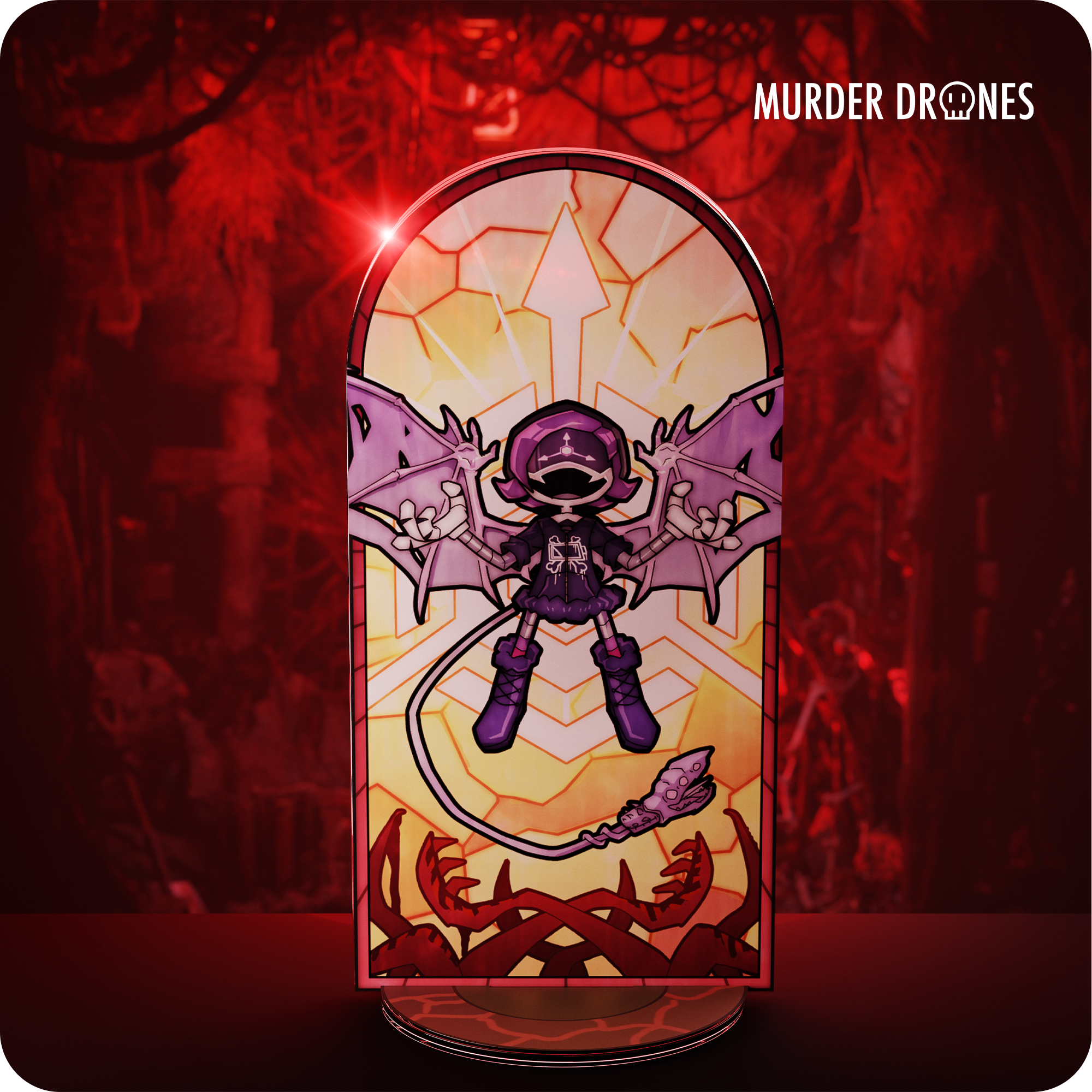 Uzi Solver Acrylic Stand for Collectors | Heavenly Battle Set