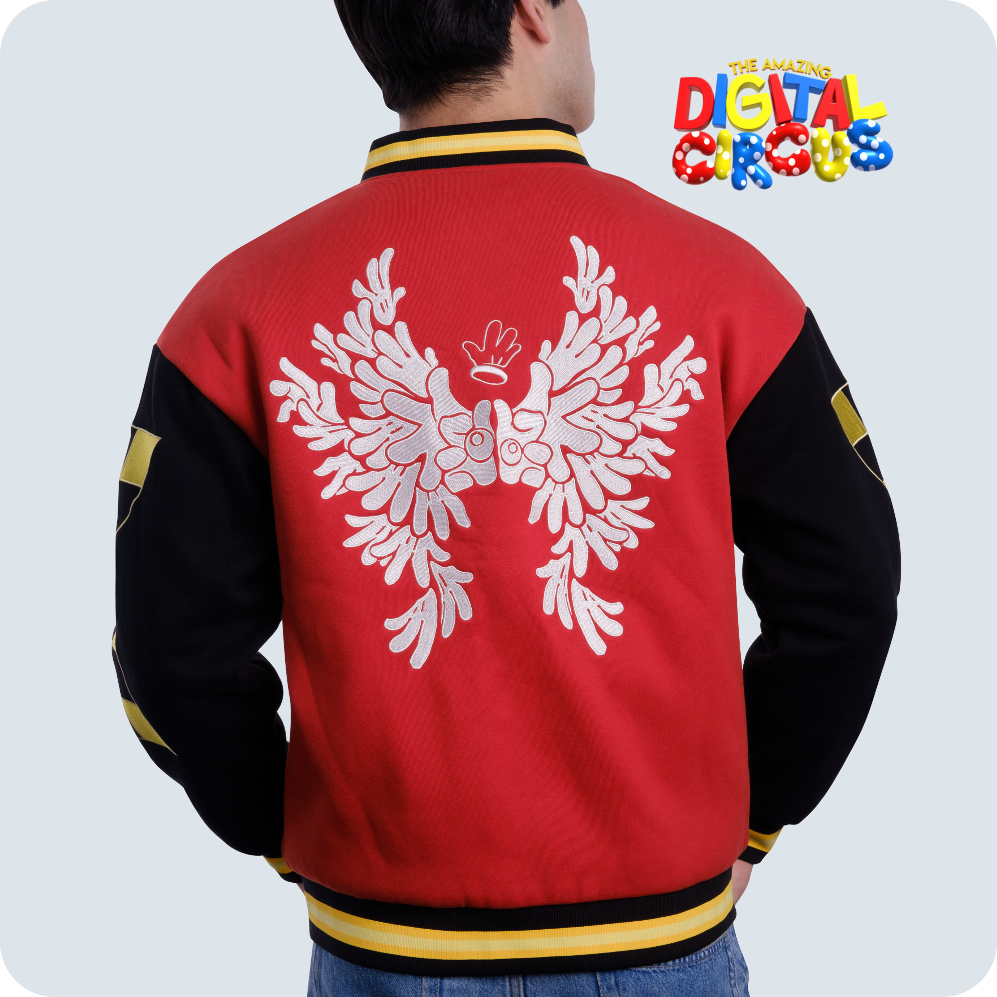 Unisex Varsity Jacket in Cotton-Polyester Blend | Caine