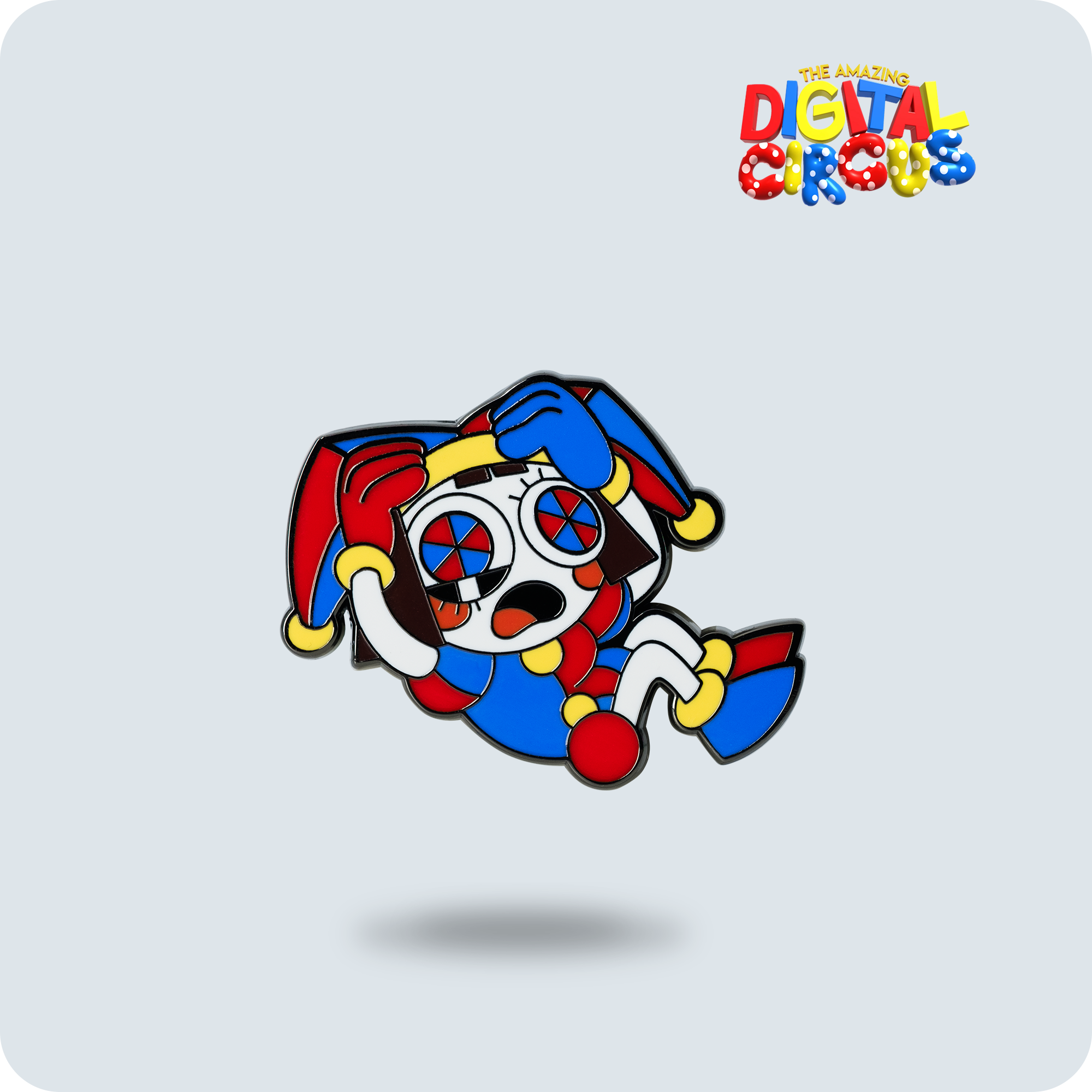 Pomni Character Pin - Aluminum Alloy Collectible | Zeurel Design