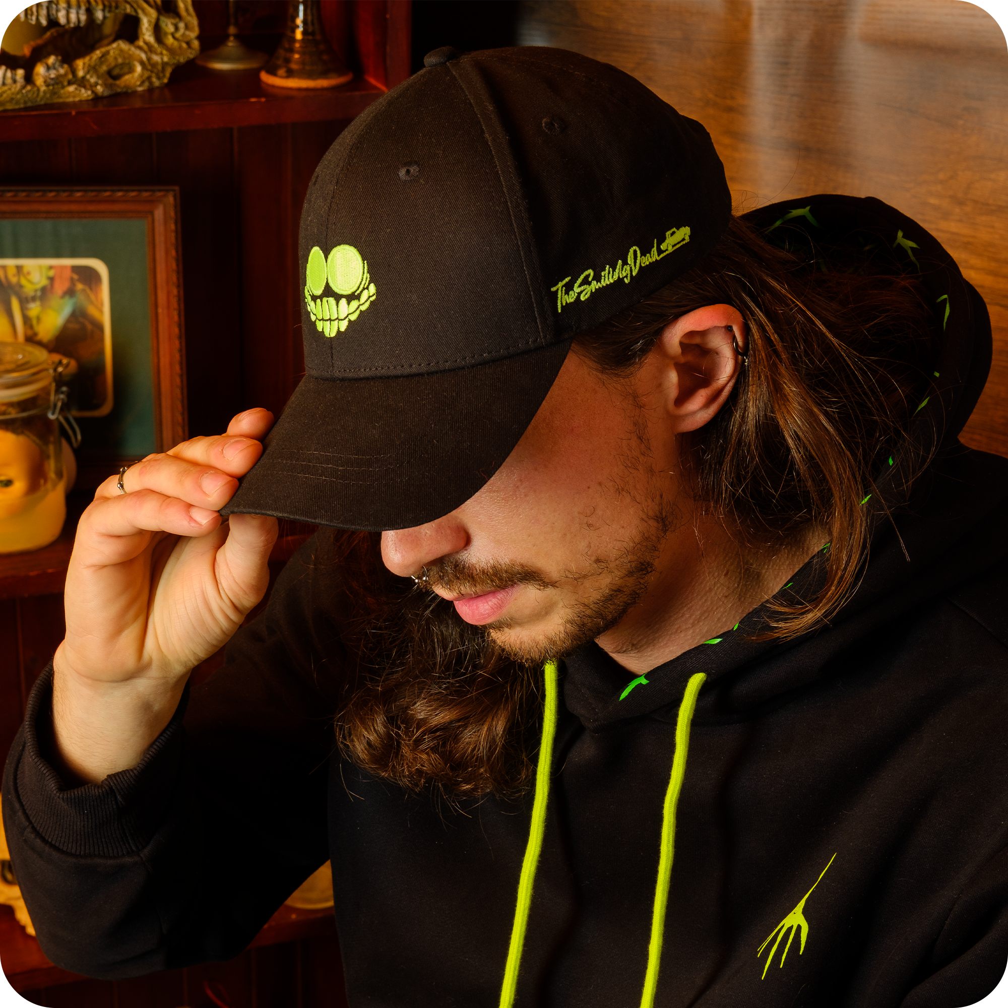 Glow in the Dark Cotton Twill Hat for Men & Women | Gaslight District