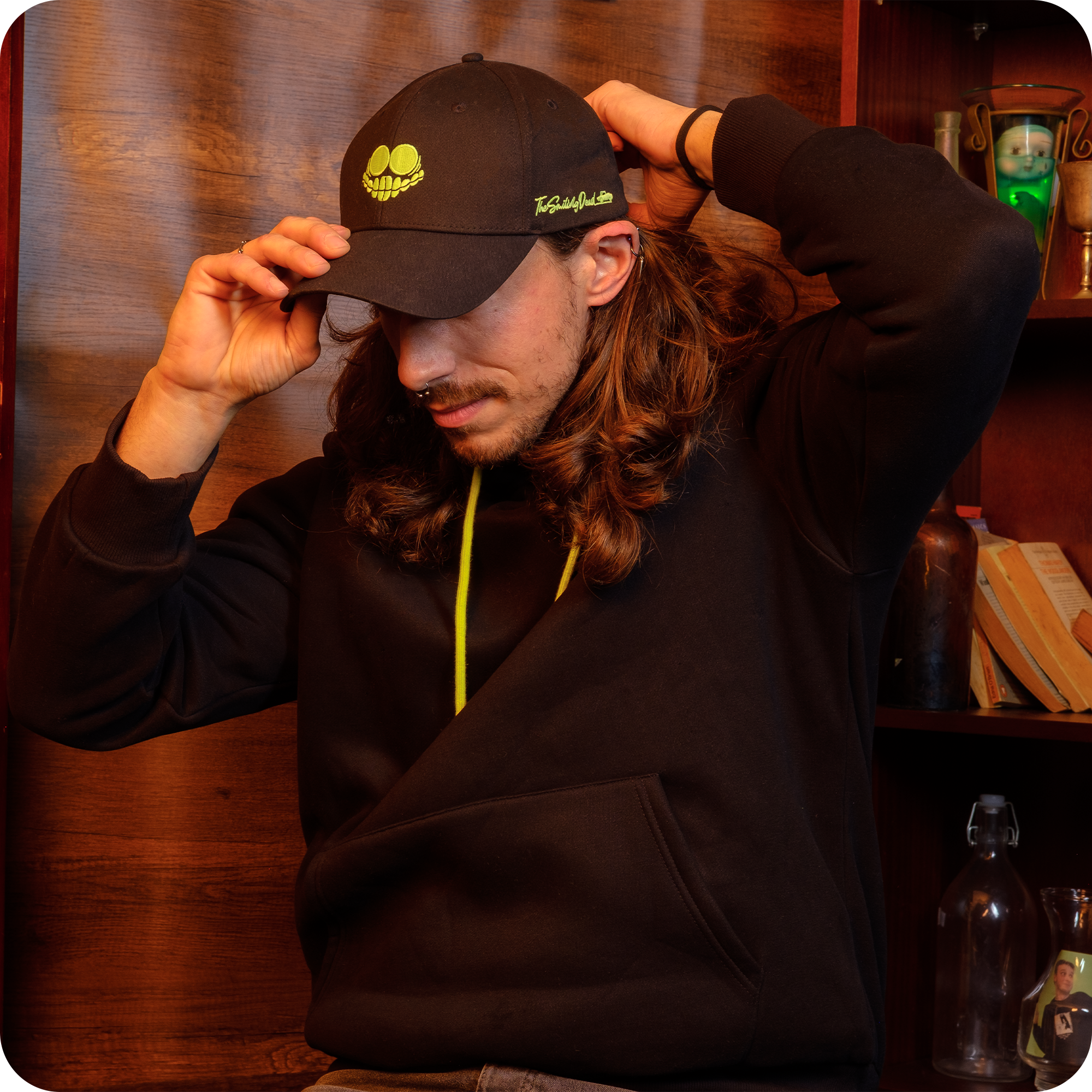 Glow in the Dark Cotton Twill Hat for Men & Women | Gaslight District