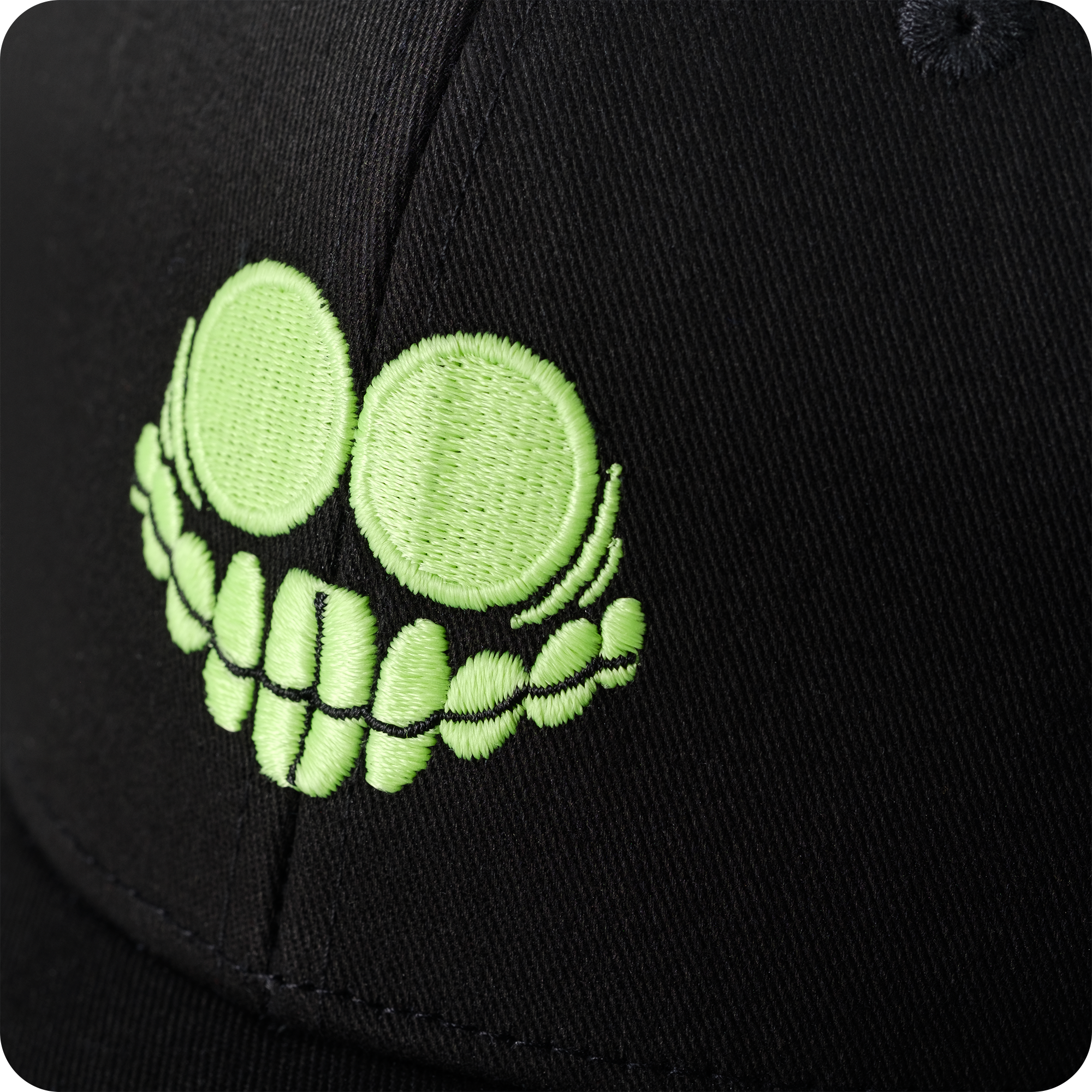 Glow in the Dark Cotton Twill Hat for Men & Women | Gaslight District
