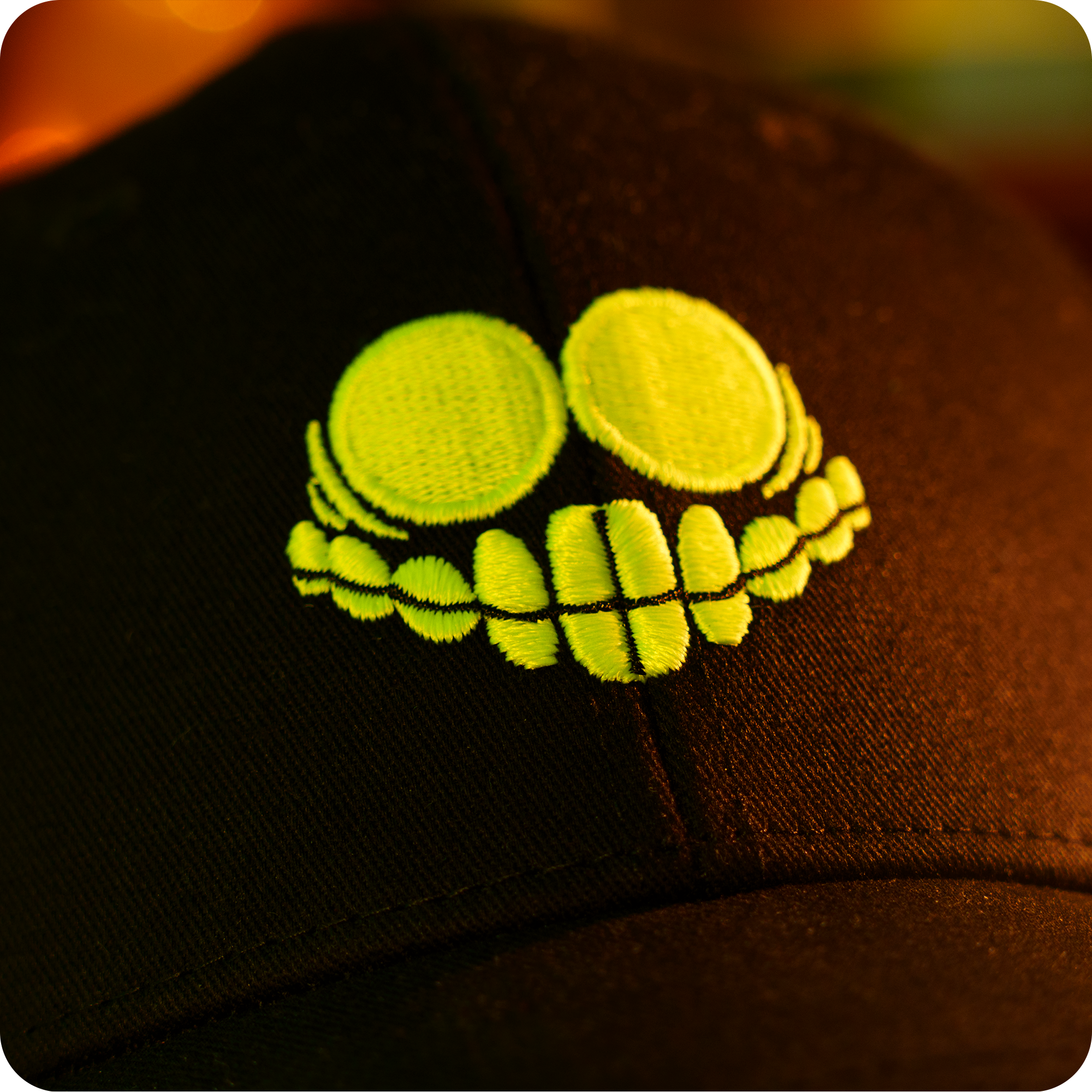 Glow in the Dark Cotton Twill Hat for Men & Women | Gaslight District