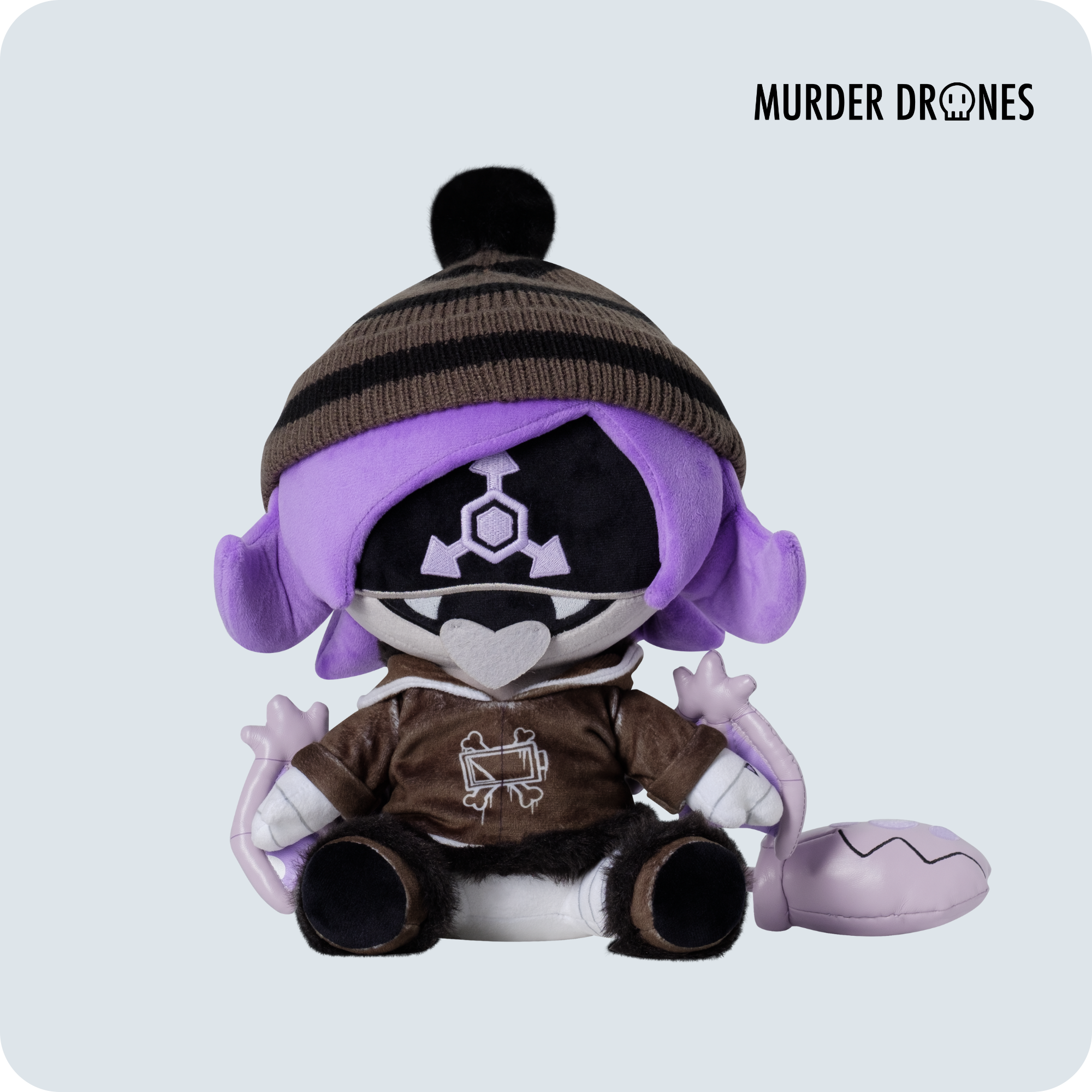 UV Glowing Cursed Plush Toy | Uzi Solver Stuffed Doll