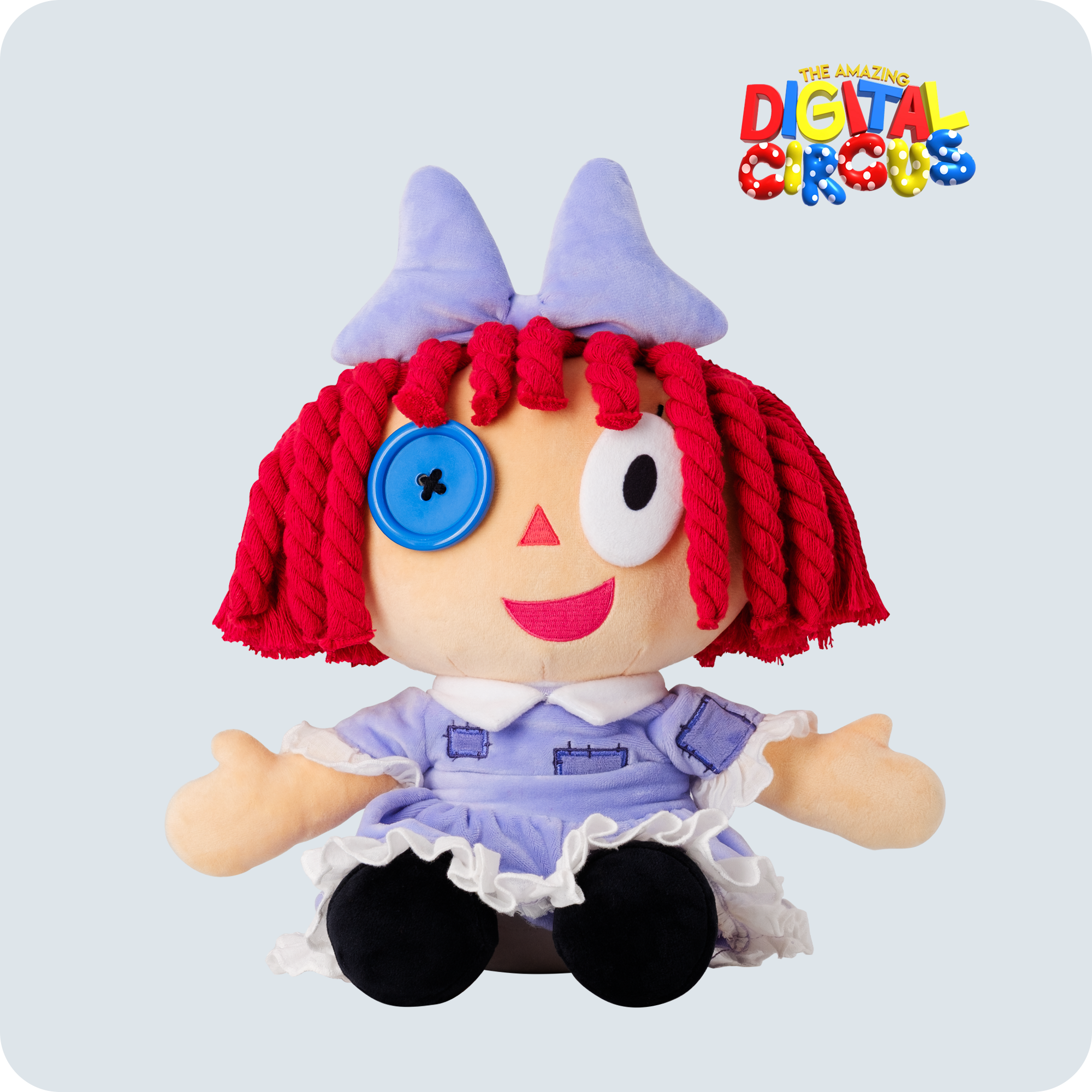 Ragatha Plush Doll 13" - Soft PP Cotton & Plush Fabric | Mansizedmeatbls