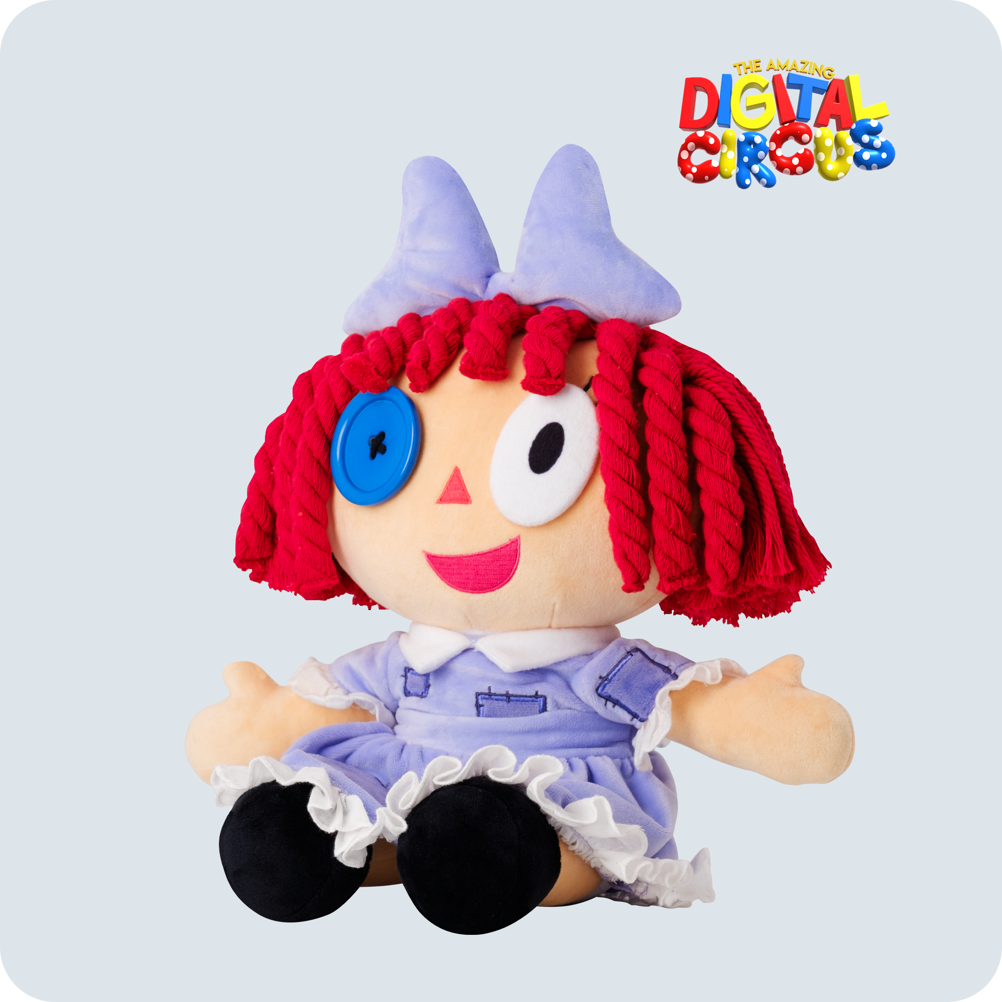 Ragatha Plush Doll 13" - Soft PP Cotton & Plush Fabric | Mansizedmeatbls