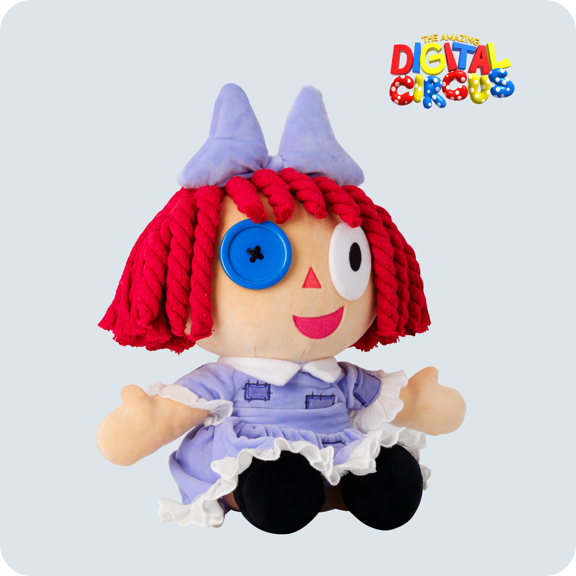 Ragatha Plush Doll 13" - Soft PP Cotton & Plush Fabric | Mansizedmeatbls
