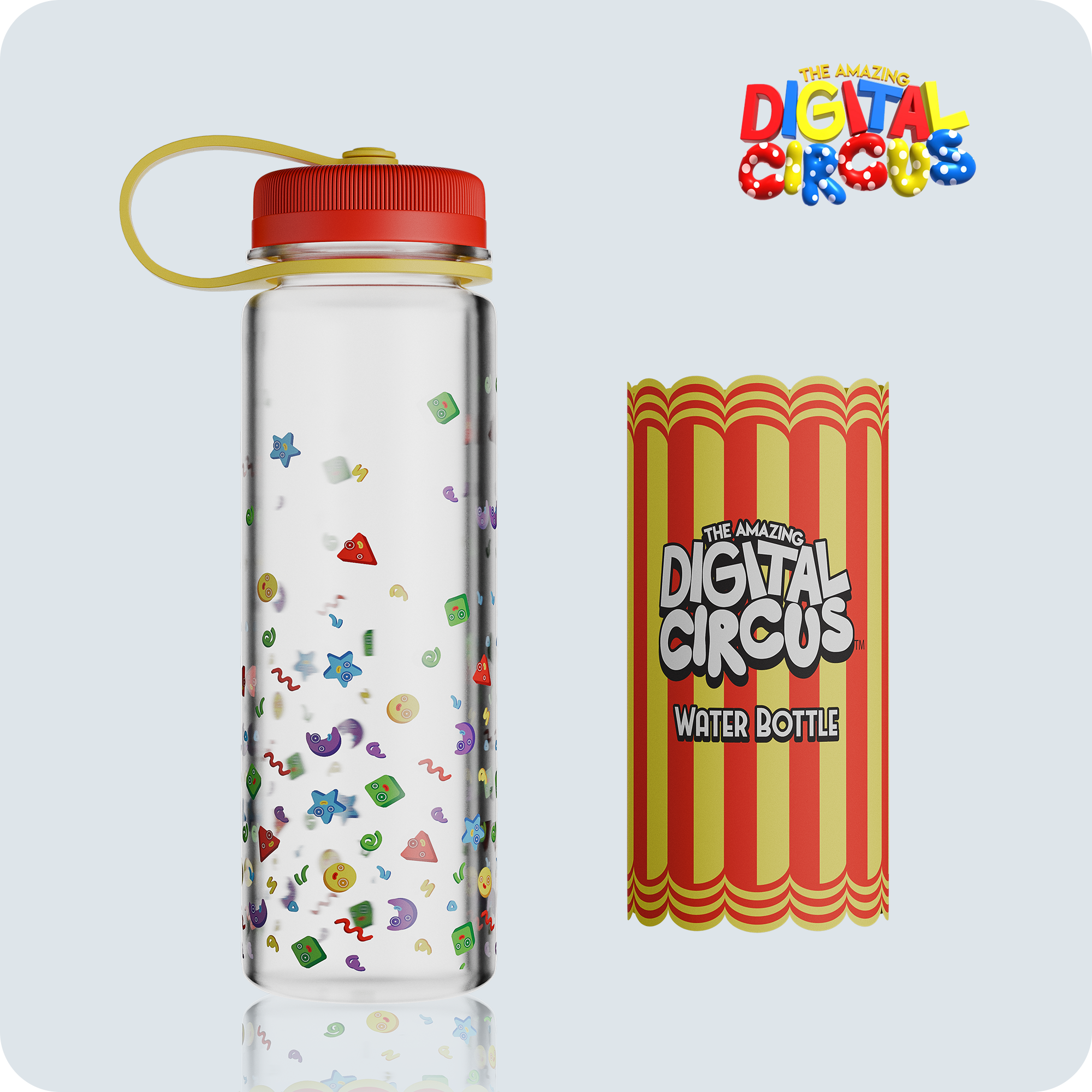 20 oz Tritan Water Bottle with Handle & Lid | Gloink