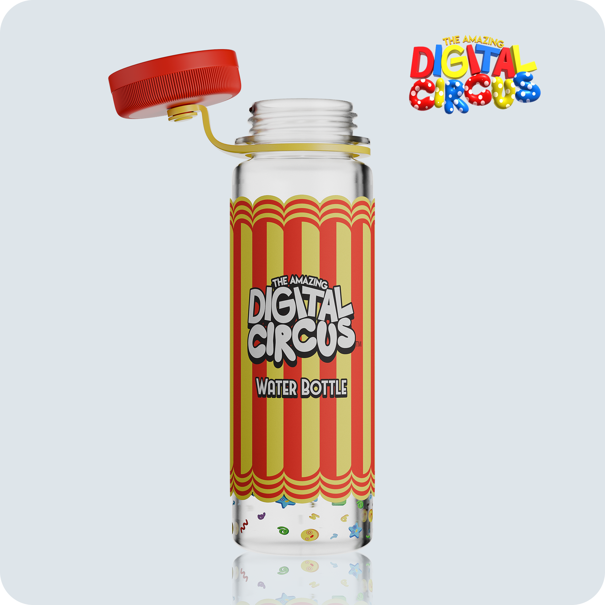 20 oz Tritan Water Bottle with Handle & Lid | Gloink