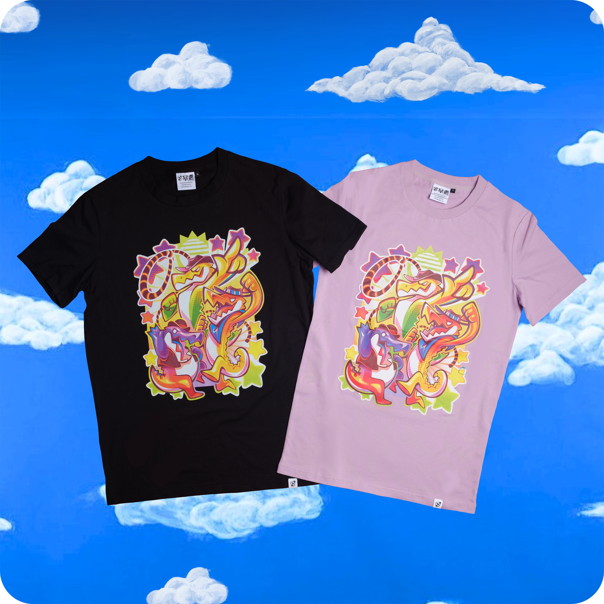 Gummy Crocodile Graphic T-Shirt | 100% Cotton Unisex Tee | Versiris Design